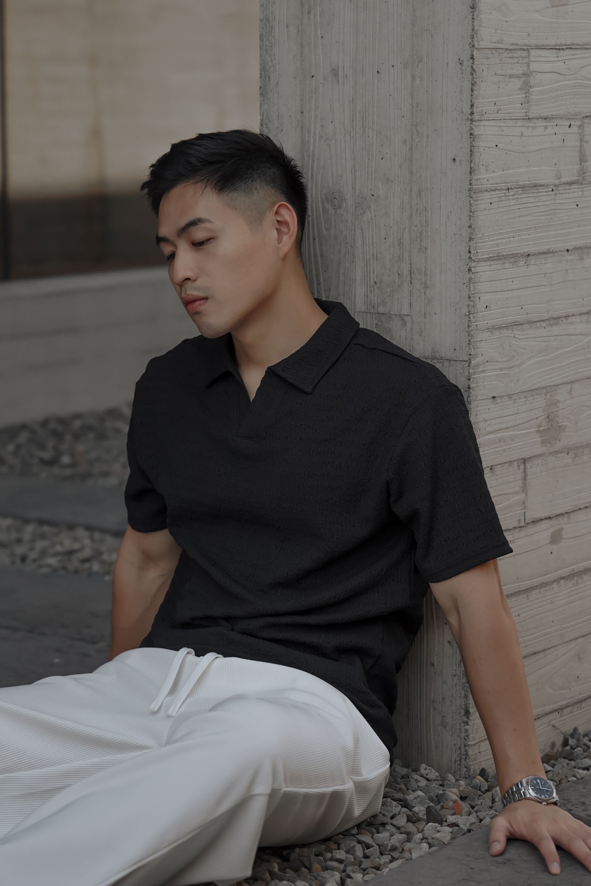 正韓柔軟翻領POLO