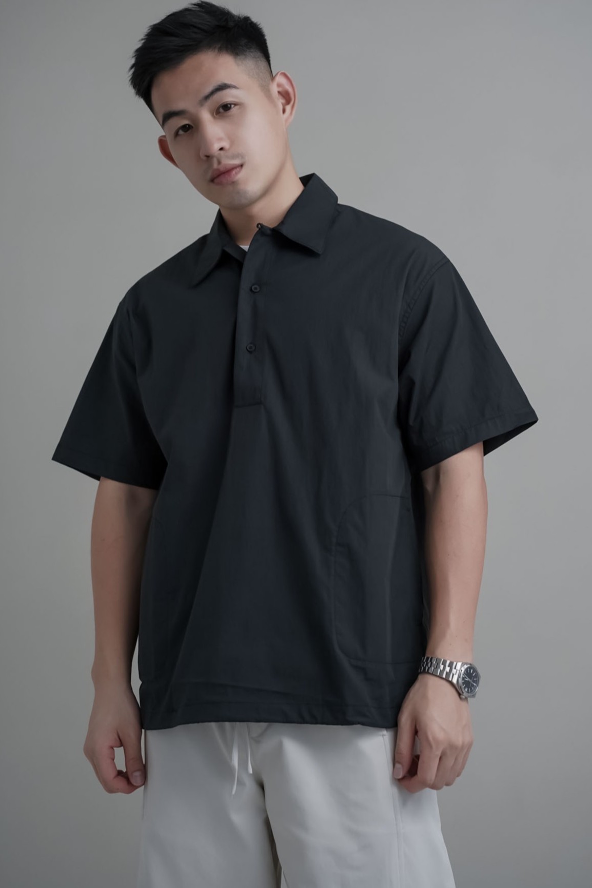 戶外機能雙口袋POLO