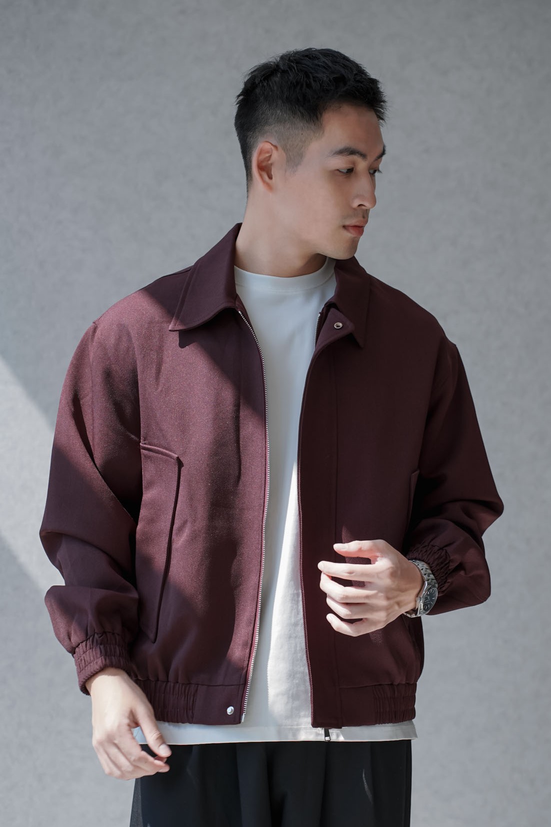 紳士廓型布勞森外套