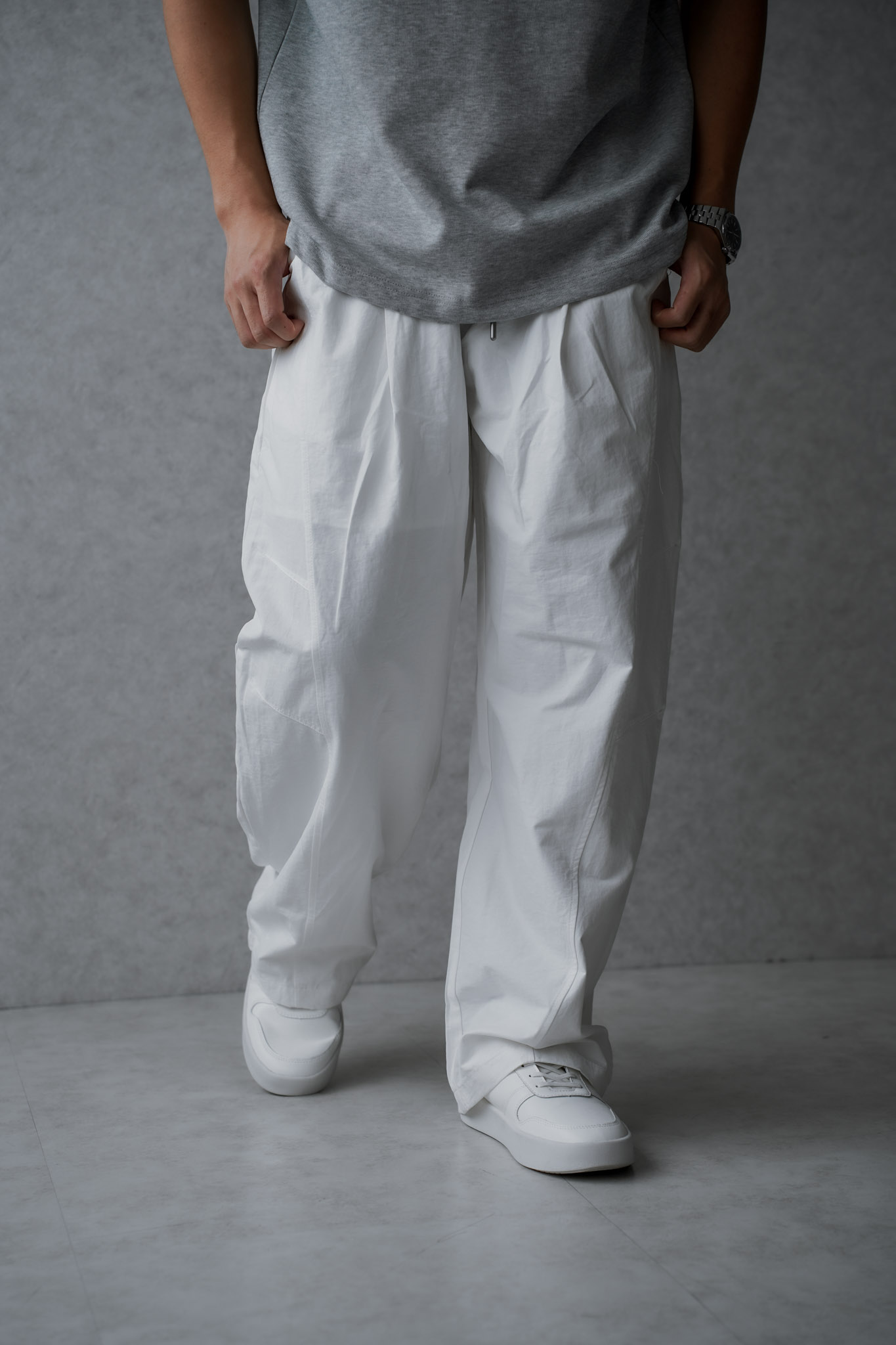 輕量機能寬鬆長褲