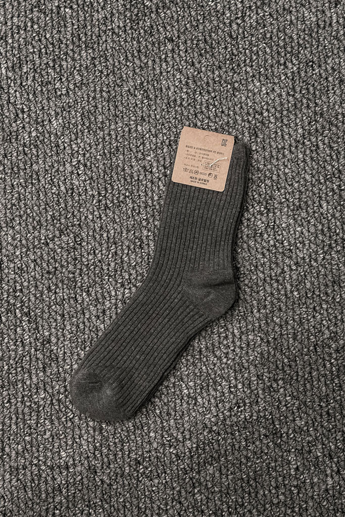 正韓經典直條襪