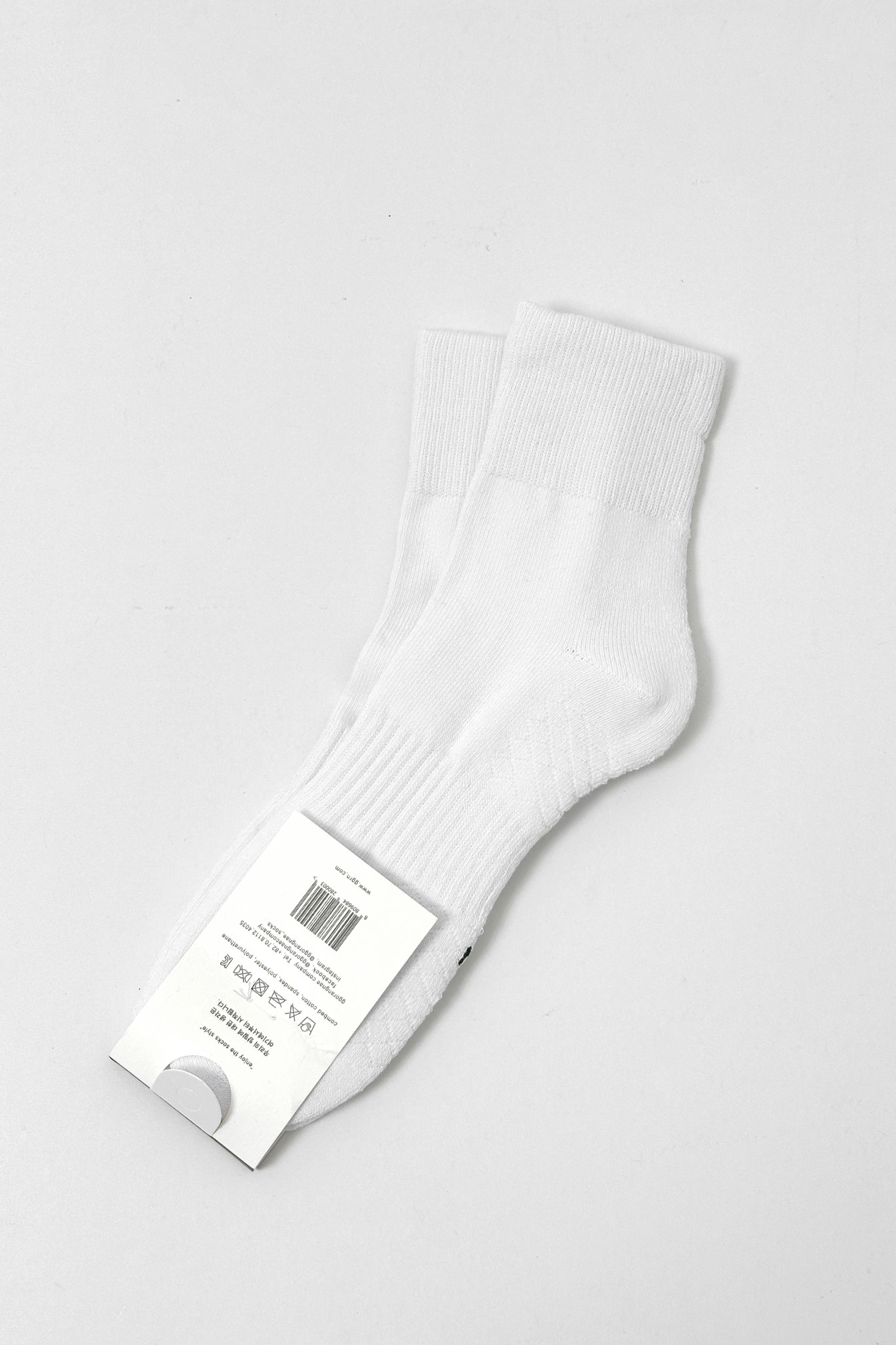 正韓透氣織紋運動襪