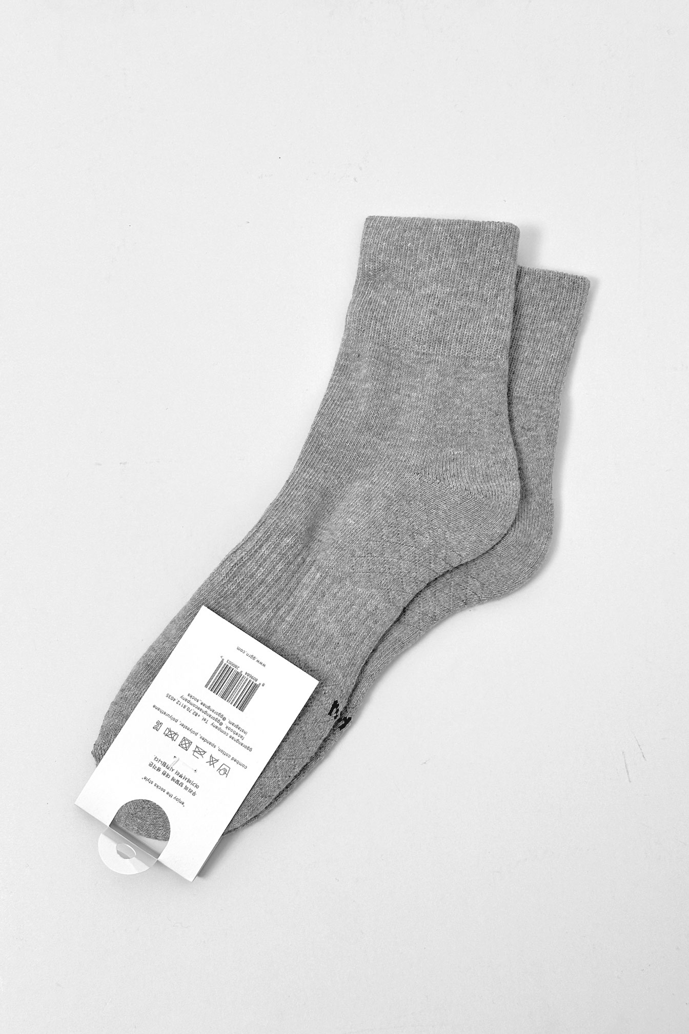 正韓透氣織紋運動襪