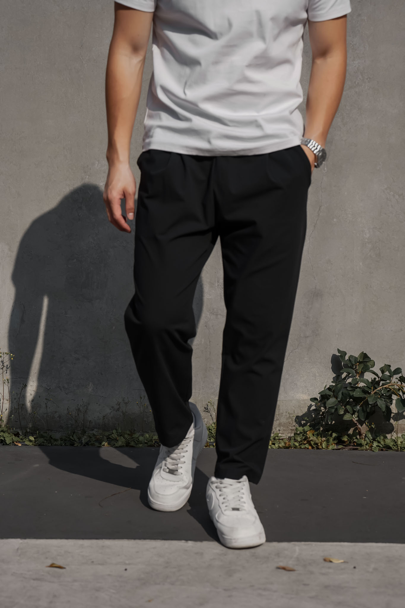 【NG】DAIKERMADE 紳士質感修身直筒長褲