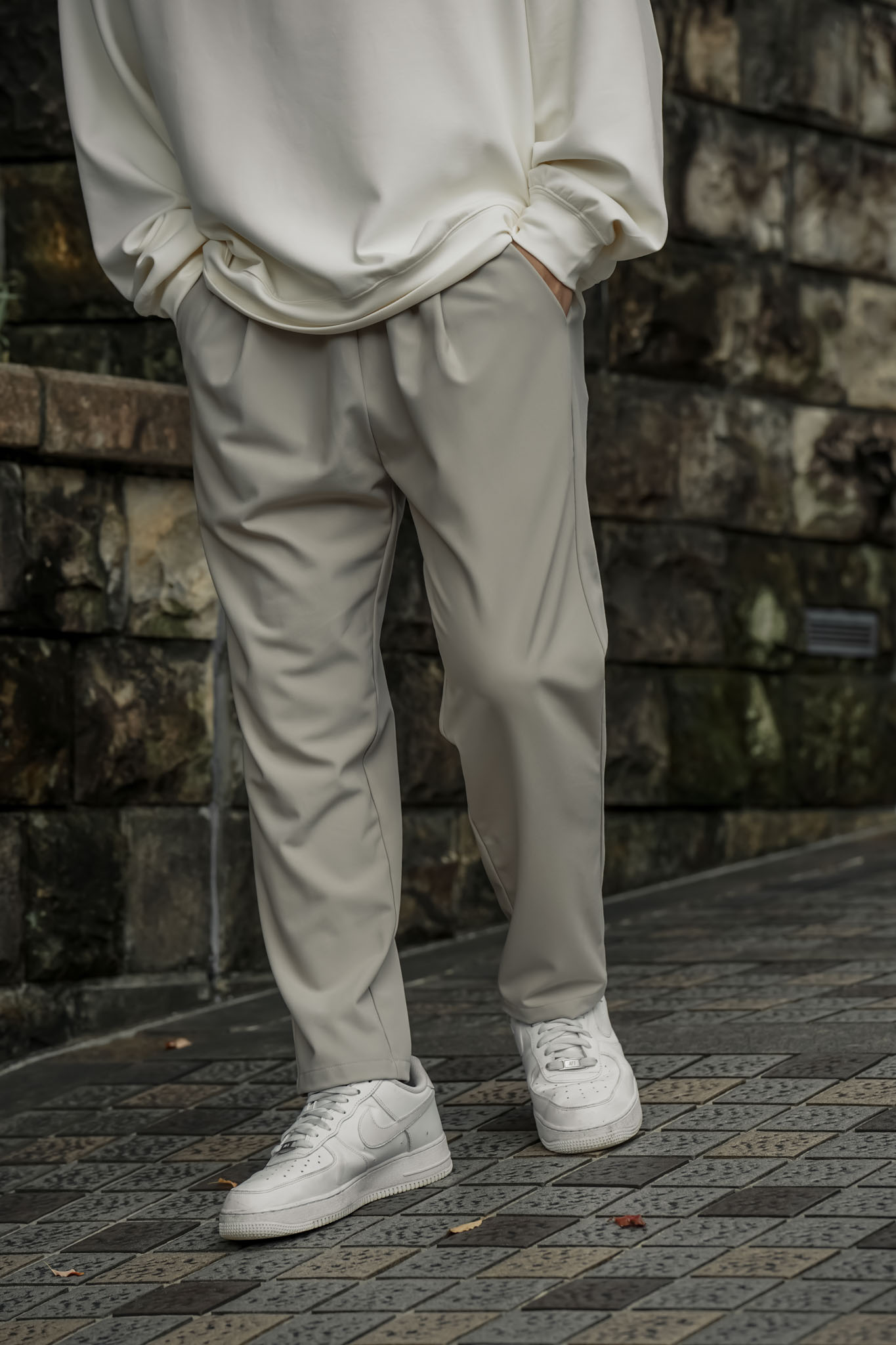 【NG】DAIKERMADE 紳士質感修身直筒長褲