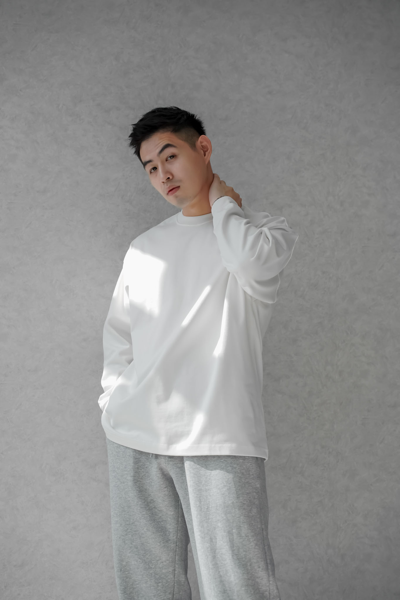 【NG】425G重磅滑順純棉長袖