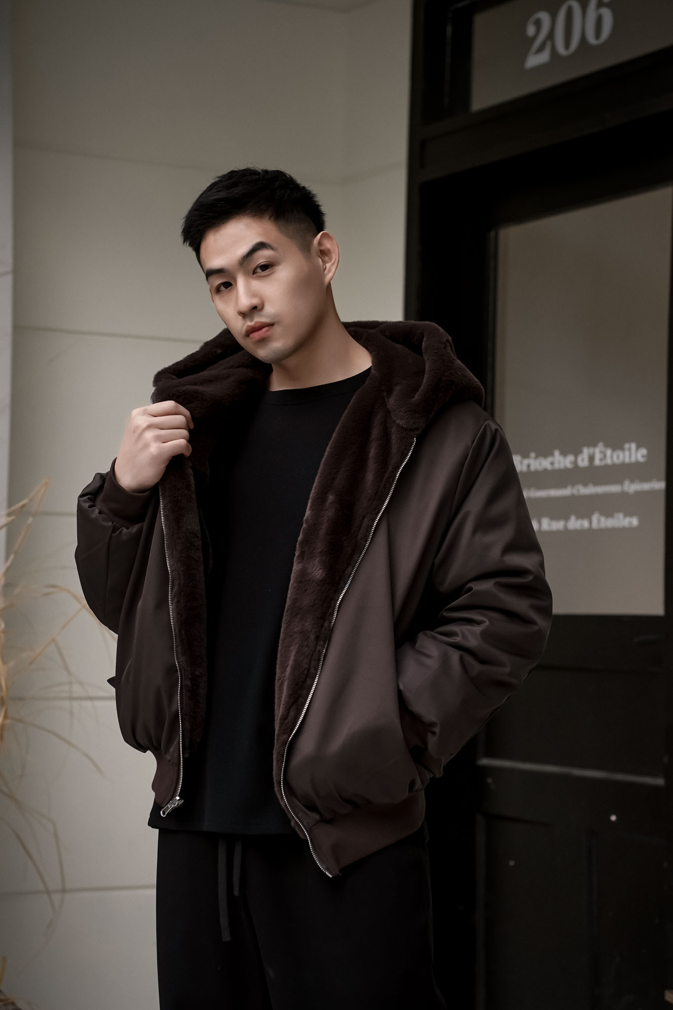 【NG】精梳絨毛滑面兩穿外套